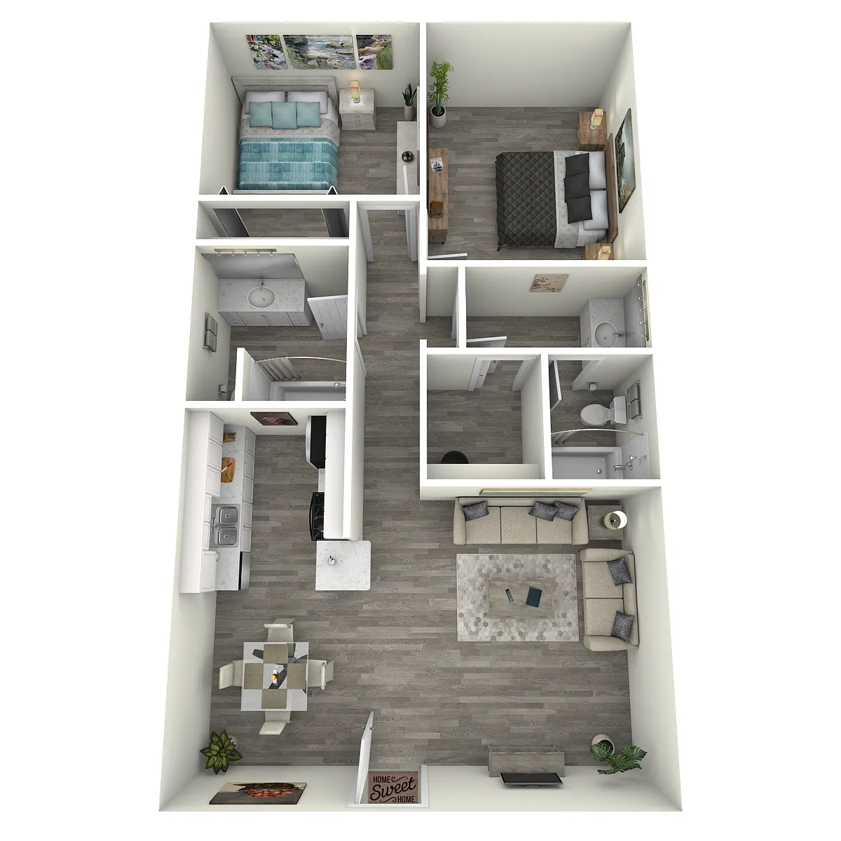 Floor plan Bungalow