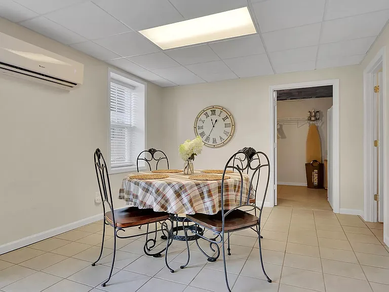 Dining/office space in basement