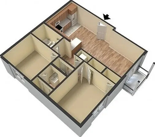 Scotsdale 2 Bedroom 1.5 Bathroom Washer/Dryer Connections Scotsdale 2 Bedroom 1.5 Bathroom Washer/Dryer Connections