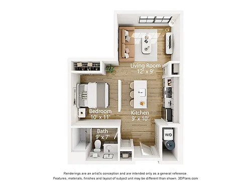 Floor plan Frost