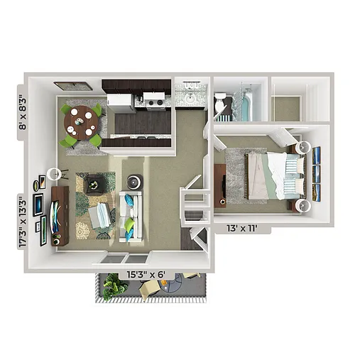 Floor plan A - Belvedere