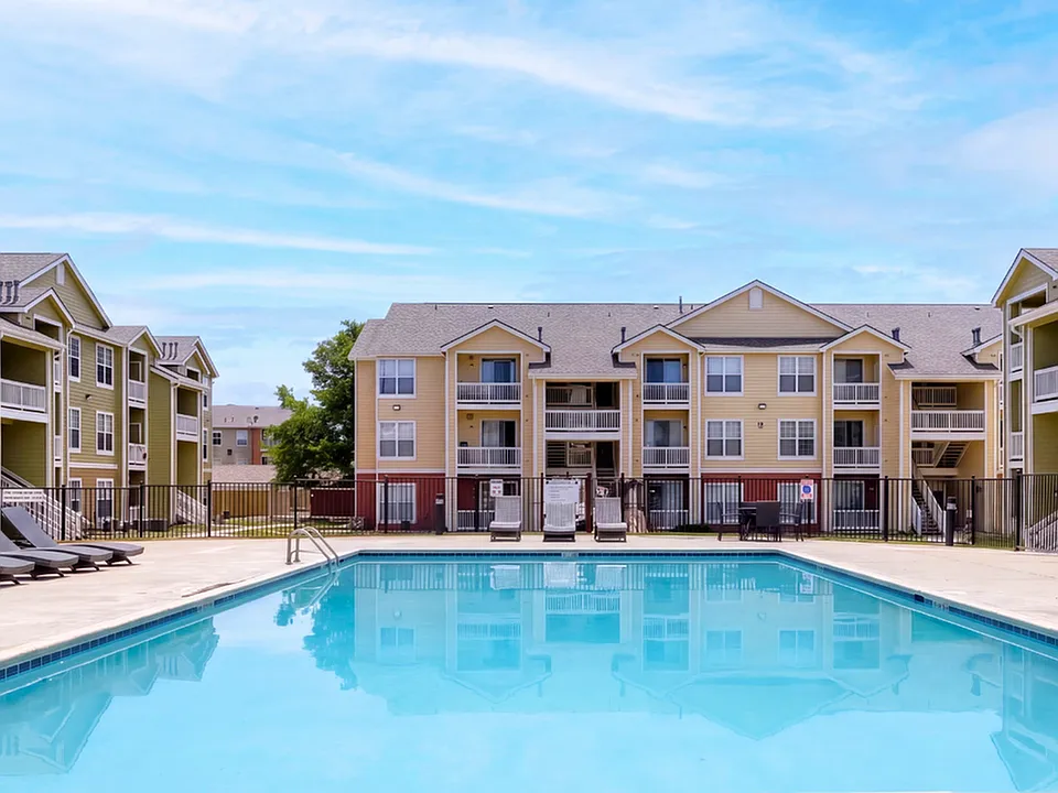 Pool & Sundeck at the Orchards at Cherry Creek Park Apartments