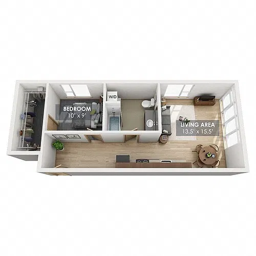 Floor plan Passenger