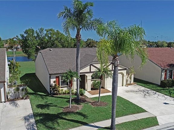 WATER VIEW BEHIND THIS CHARMING 2/2/1 VILLA, MOVE-IN READY!!!  TOTALLY UPDATED!  FURNISHINGS AVAILABLE. GATED COMMUNITY OFFERS A