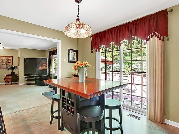 Sliding glass door to patio
