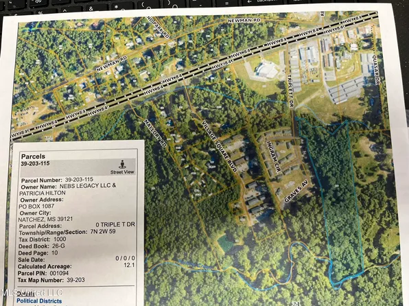 0 Triplett Dr, Natchez, MS 39120