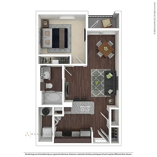 Floor plan A1a
