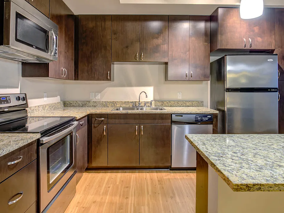 Kitchen with Stainless Steel Appliances