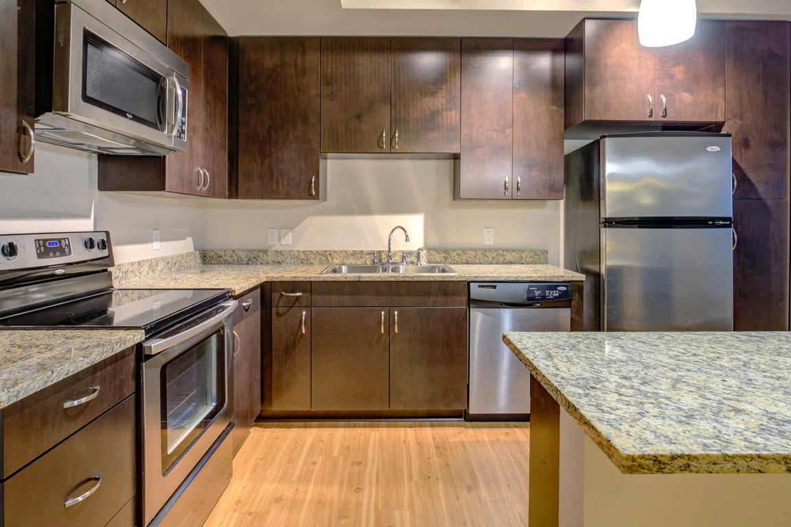 Kitchen with Stainless Steel Appliances