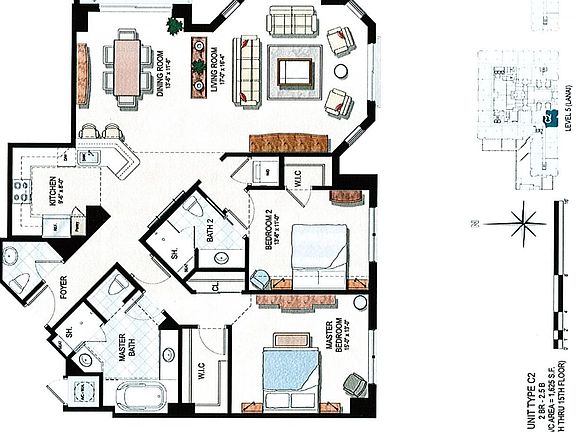 2nd image of 701 S Olive Avenue #604