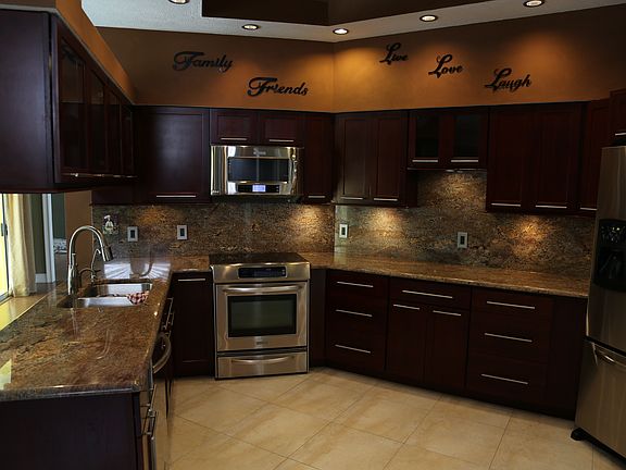 New granite kitchen