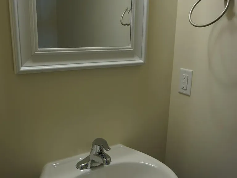 half bath on 1st floor