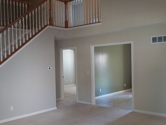 vaulted living room!