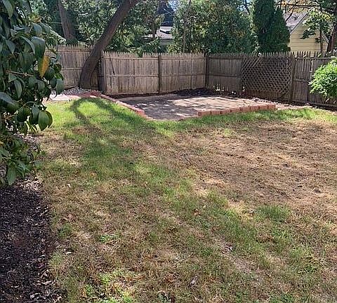 Backyard. 