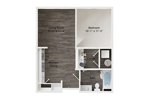 Floor plan A1
