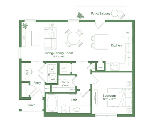 Floor plan A1