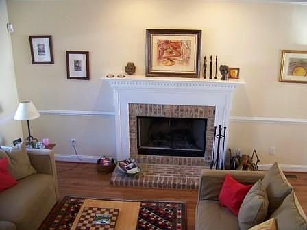 Living Room Fireplace