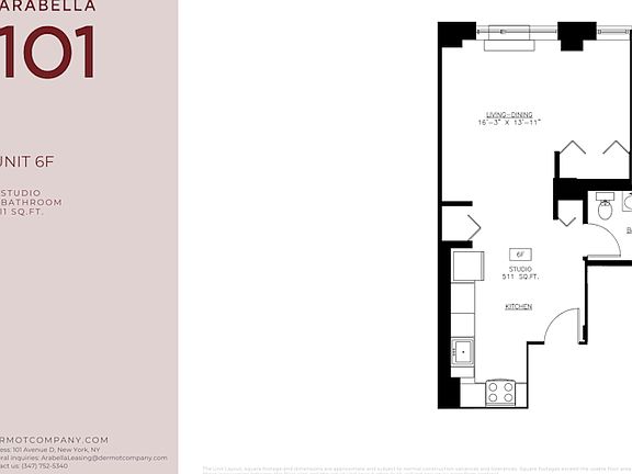 2nd image of 101 Avenue D APT 6F