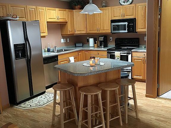 Kitchen and bar