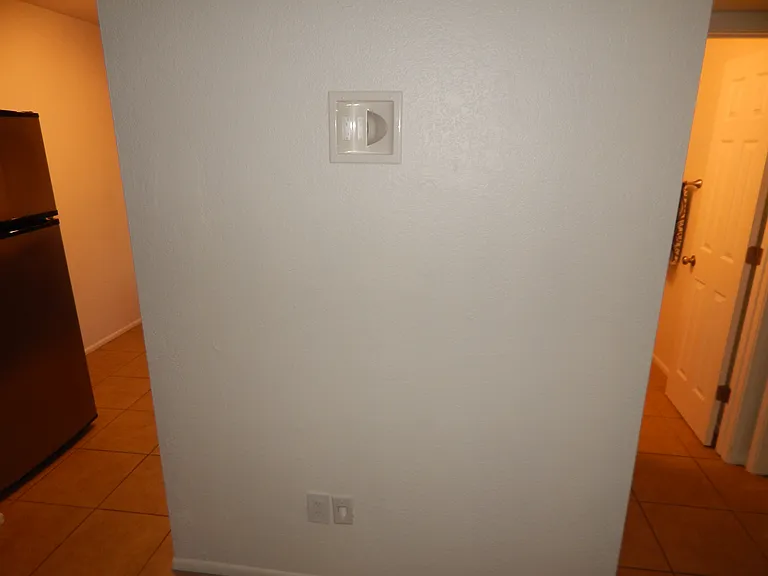 Ready for wall mounted TV