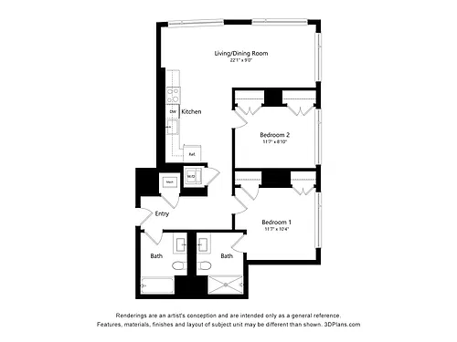 Floor plan Verde B04
