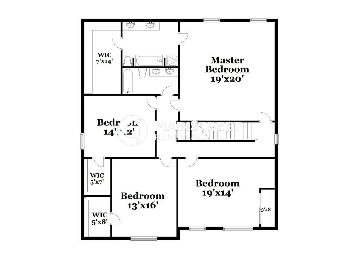 Floor Plan - 9810 Bayview Pkwy