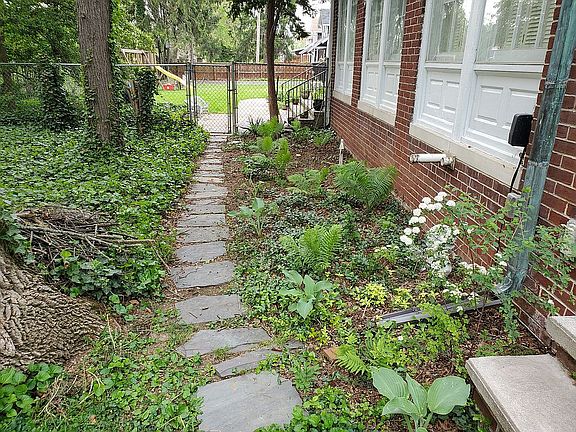 Pathway on Left Side