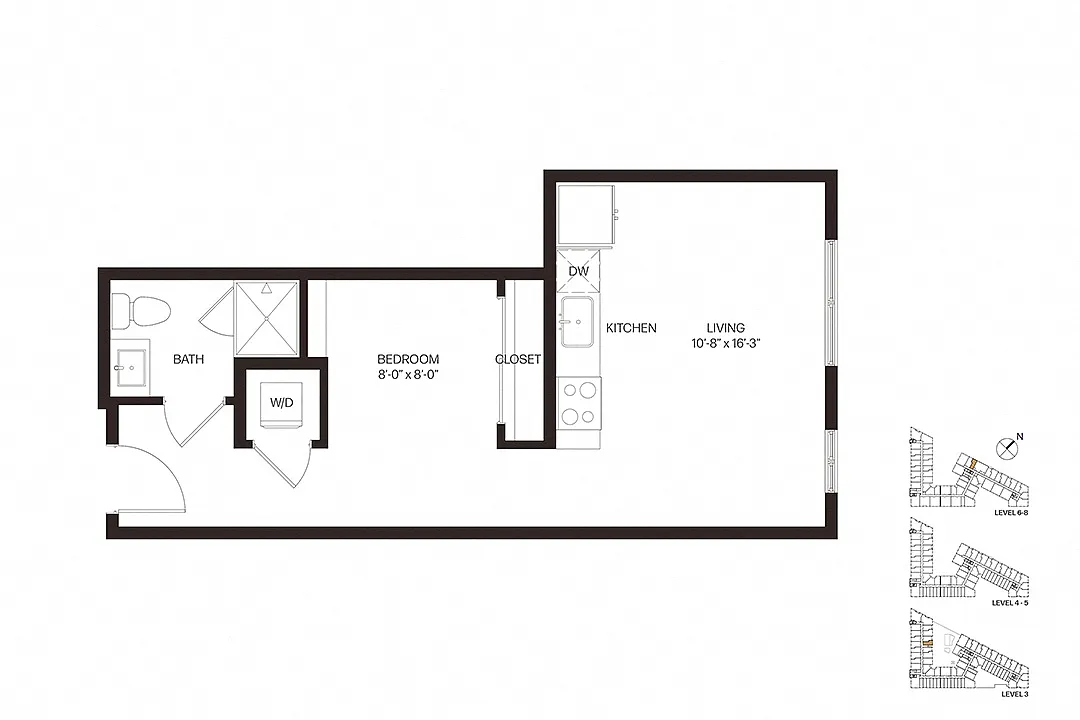Floor plan Studio S2