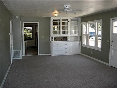 Fresh paint and carpet