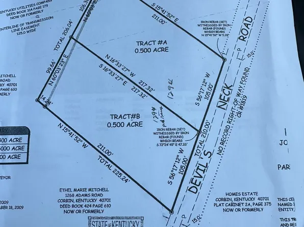A/b Devils Neck Rd, Corbin, KY 40701