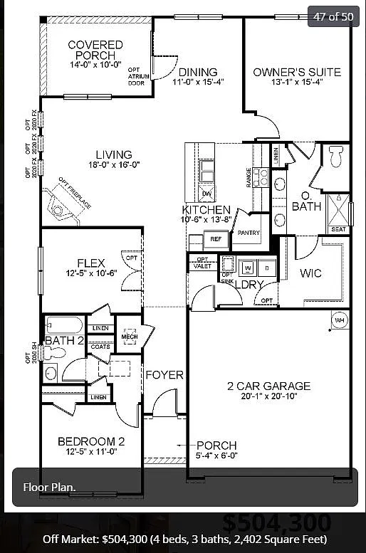 4 bed, 2402 sqft, $2,500 — Photo 2