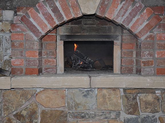 Located on large patio