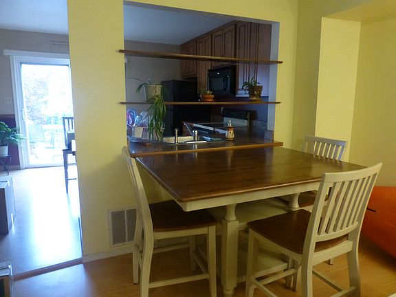 View from Living Room into Kitchen