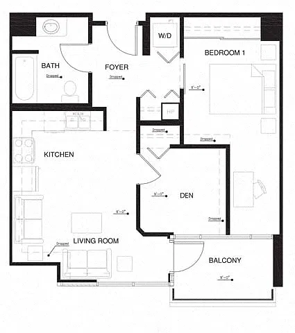 Floor plan 1D