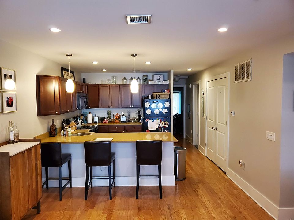 Kitchen from living room