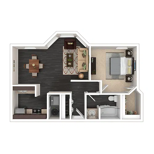 Floor plan A7 Raleigh