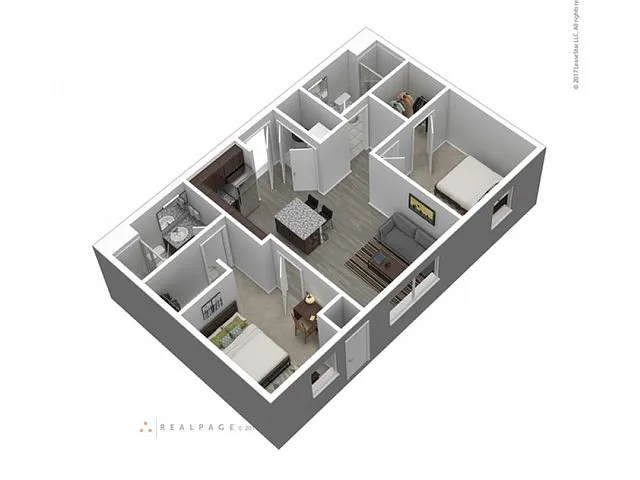 Floor plan 2X2