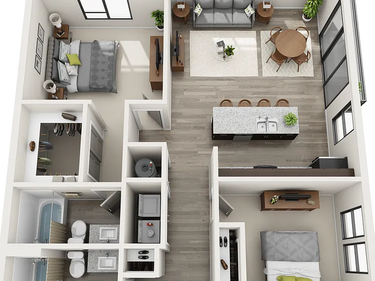 Coltrane floor plan Main & Stone
