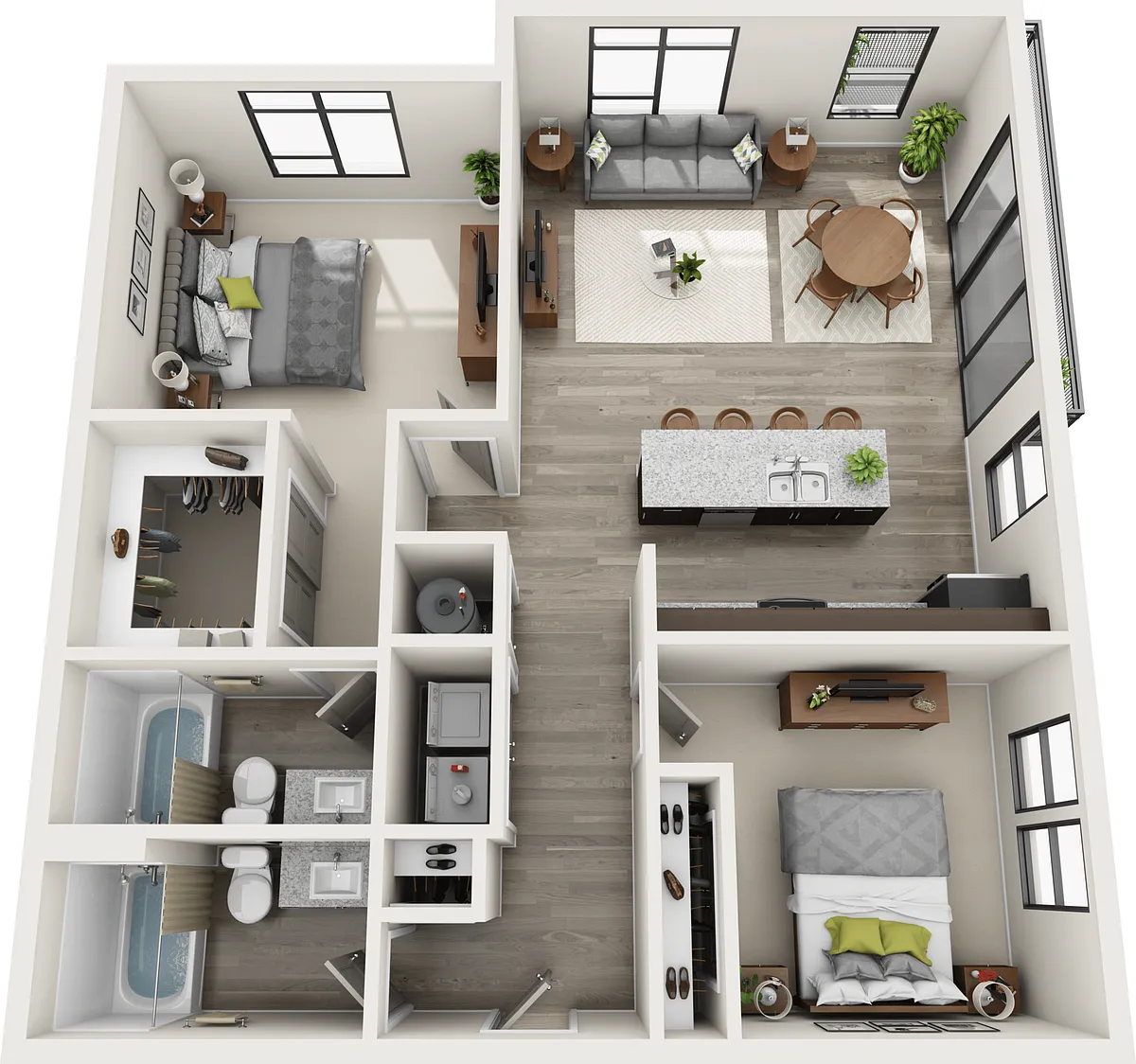 Floor plan Coltrane