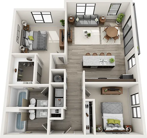Floor plan Coltrane