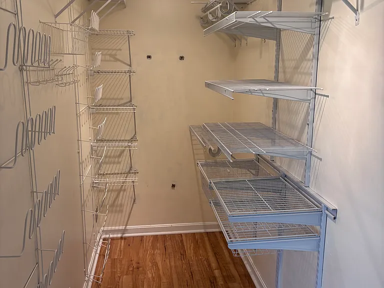 Primary bedroom closet