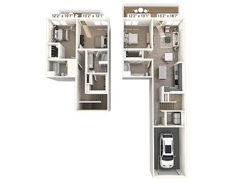 Floor plan CT1-B-Signature