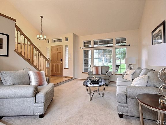 Another view of the formal living room & entry.