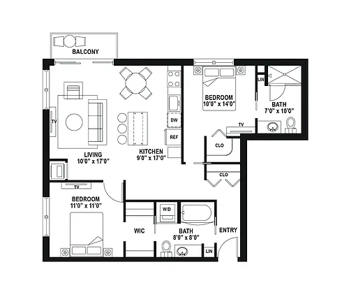 Floor plan CC1