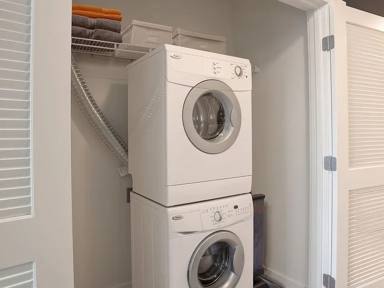 Washer and dryer