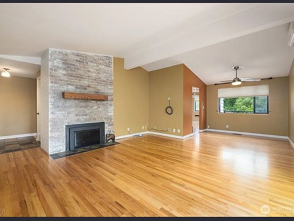 Living room and dining