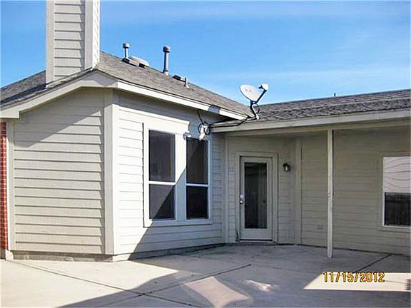 Back door entrance.