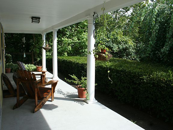 Side view of Front Porch
