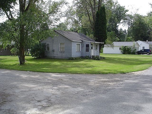 Very large double corner lot.