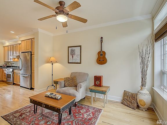 Upscale hickory floors throughout the main floor.
